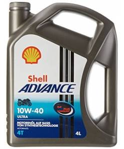 Shell Advance 4T 10W-40 4 liter
