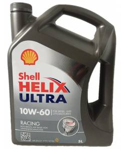 Shell Helix Ultra 10W-60 Racing 5 liter