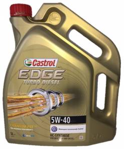Castrol Edge Turbo Diesel 5W-40 5 liter