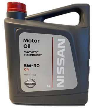 Nissan 5w-30 C4, 5 liter